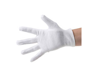 HYGOCLEAN® Handschoen katoen tricot wit 11