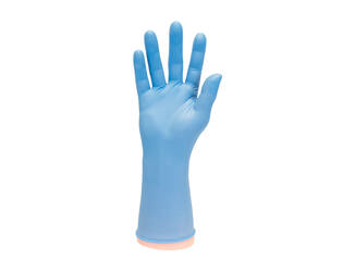 Q-TOP® Q40 handschoen nitril 30cm blauw L