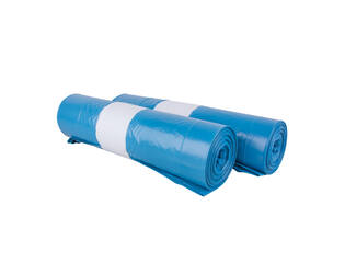 Zak LDPE 65/20 x 125cm T70 blauw