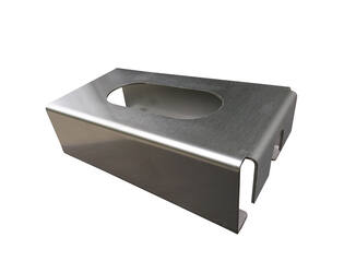 Dispenser handschoenen 1-vaks RVS