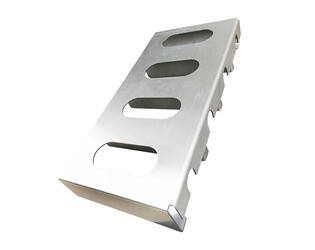 Dispenser handschoenen 4-vaks RVS