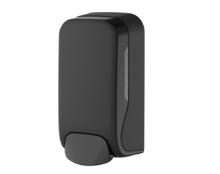 Spotless® zeep dispenser 1200ml navulbaar zwart