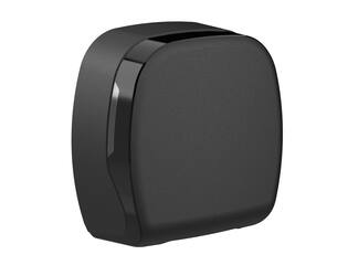 Spotless® midi jumbo toiletrol dispenser Ø24cm zwart