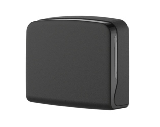 Spotless® zz-vouw handdoek disp mini zwart