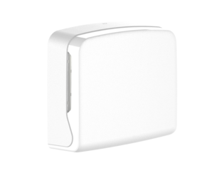 Spotless® zz-vouw handdoek disp mini wit