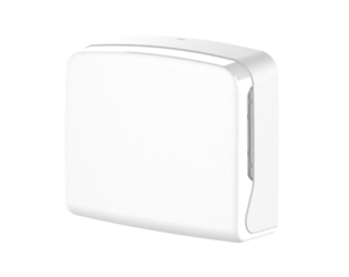 Spotless® zz-vouw handdoek disp mini wit