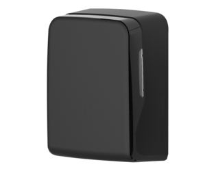 Spotless® zz-vouw handdoek disp maxi zwart