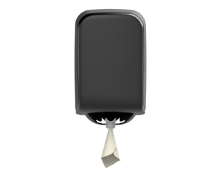 Spotless® minirol dispenser zwart