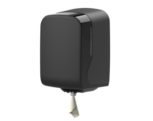 Spotless® midirol dispenser zwart