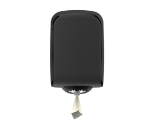 Spotless® midirol dispenser zwart