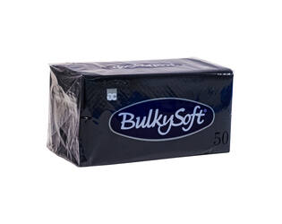 BULKYSOFT® Rainbow servet 2-lgs zwart 1/8