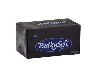 BULKYSOFT® Rainbow servet 2-lgs zwart PTP 1/8