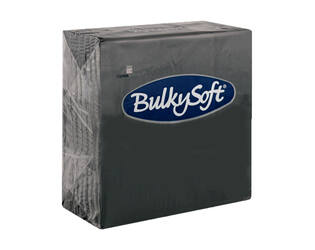 BULKYSOFT® Rainbow servet 2-lgs zwart 1/4