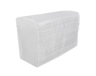 Handdoek 2-lgs hoogwit rec M-vouw