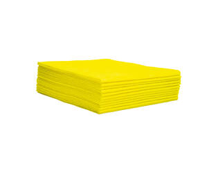 Sopdoek geel 1/4-vouw