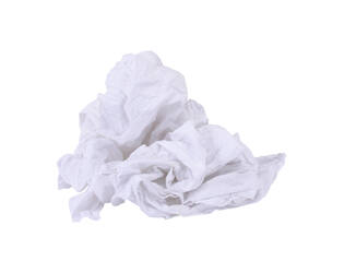 Witte poetslappen tricot naadloos