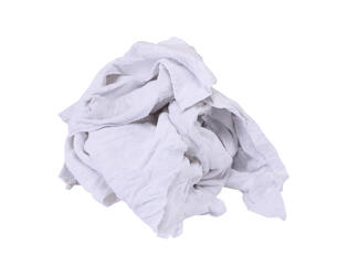 Witte poetslappen handdoek badstof