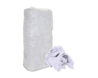 Witte poetslappen handdoek badstof